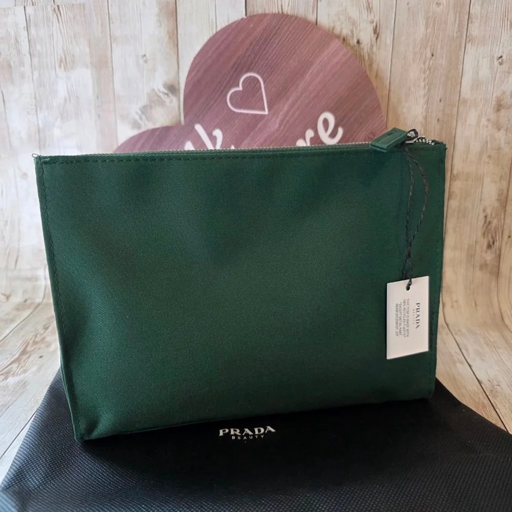 Prada Beauty Cosmetic Bag Pouch NWOT - Picture 7 of 11